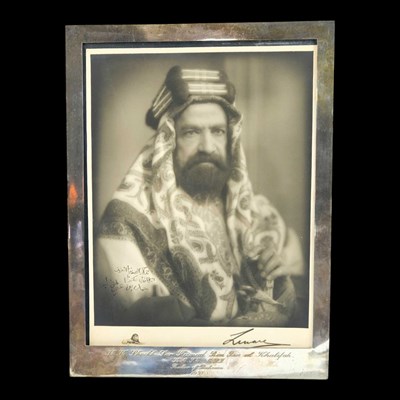 Lot 1112 - [Autograph]A 1937 signed studio portrait...
