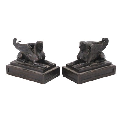 Lot 1389 - A pair of early 19th Century Greek Revival...