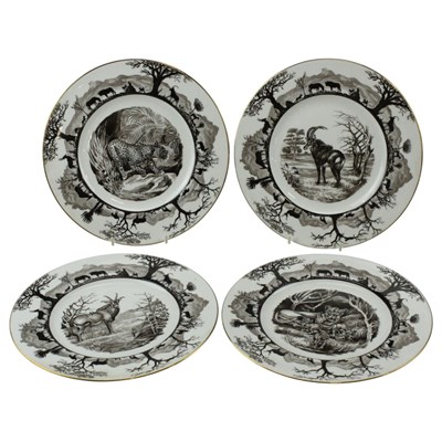 Lot 966 - Four Wedgwood limited edition (500) Kruger...