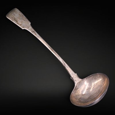 Lot 1125 - A George IV silver ladle, William Bateman II,...