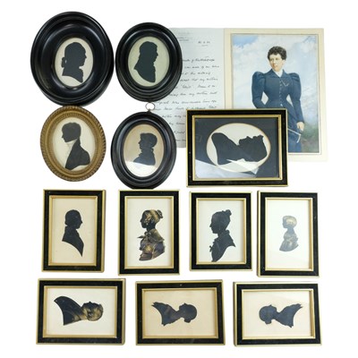Lot 1427 - An extensive family group of 19th Century...