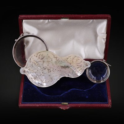 Lot 1139 - An early 19th Century silver and engraved...