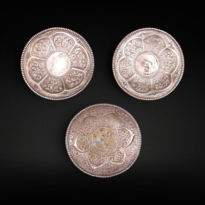 Lot 1140 - A set of three early 20th Century Indo-Persian...