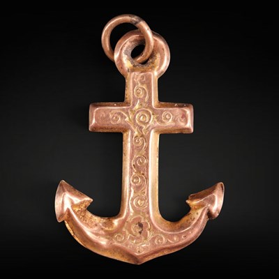 Lot 1312 - A late 19th / early 20th Century 9 ct gold...