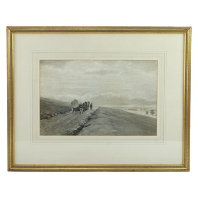 Lot 1410 - Tom Scott (Scottish, 1854-1927), "Hauling...