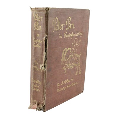 Lot 367 - J M Barrie, Arthur Rackham (illus), "Peter Pan...