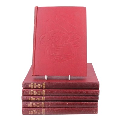 Lot 256 - A six-volume "The War in Pictures" history of...