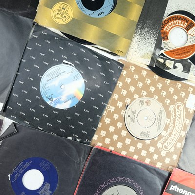 Lot 675A - A group of 45 rpm vinyl record singles,...