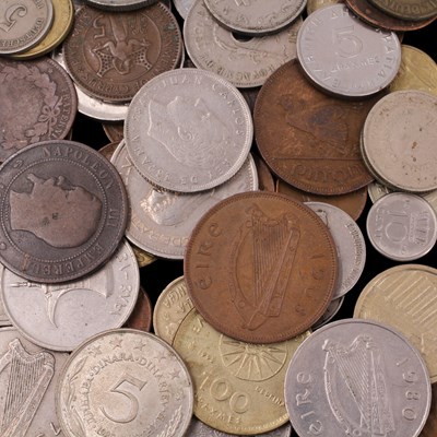 Lot 399C - A group of world coins
