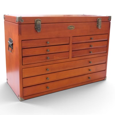 Lot 866A - A contemporary Clarke hardwood collector's or...