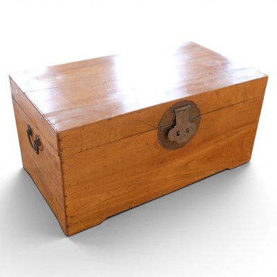 Lot 1440 - A Chinese camphor chest, late 20th Century, 94...