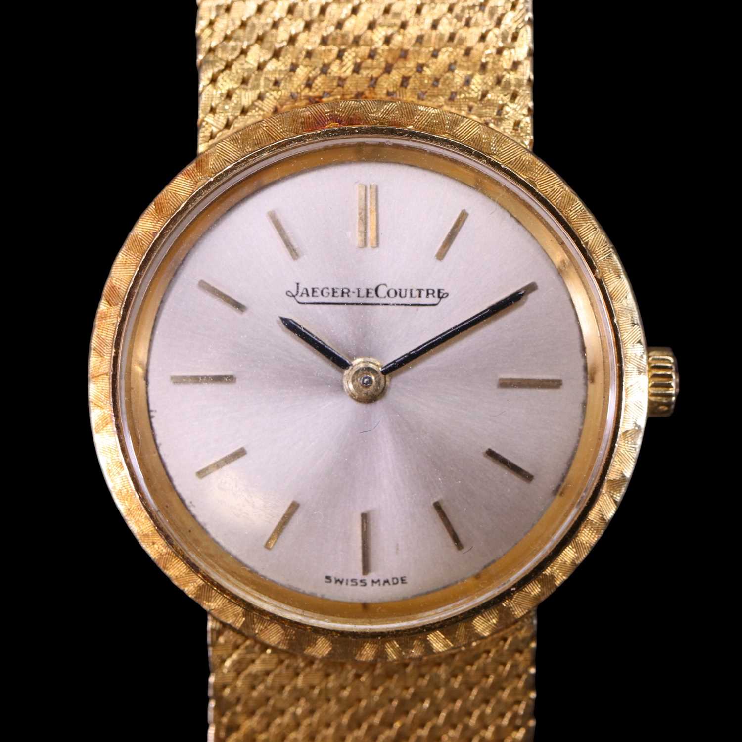 Lot 988 - A late 1960s Jaeger-LeCoultre lady's 18 ct...