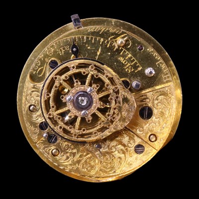 Lot 1019 - A Regency 18 ct gold verge pocket watch by...