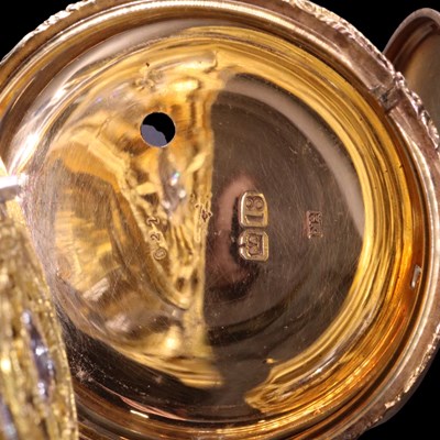 Lot 1019 - A Regency 18 ct gold verge pocket watch by...