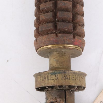 Lot 242 - An inert Great War No 3 rifle grenade