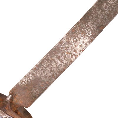 Lot 253 - Three relic / incomplete 18th Century swords