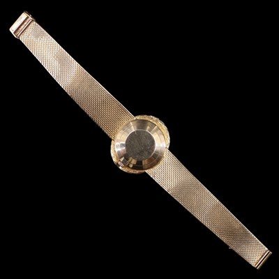 Lot 1318 - A 1970 lady's Bueche-Girod 18 ct gold dress...