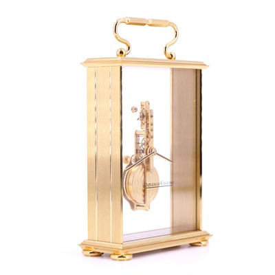 Lot 1474 - A Jaeger-LeCoultre skeleton clock, ref. 569,...