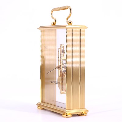 Lot 1474 - A Jaeger-LeCoultre skeleton clock, ref. 569,...