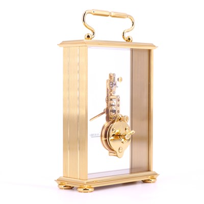 Lot 1474 - A Jaeger-LeCoultre skeleton clock, ref. 569,...