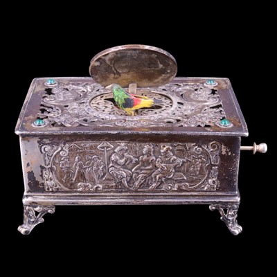 Lot 956 - A late 19th / early 20th Century German silver...