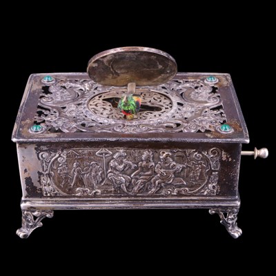 Lot 956 - A late 19th / early 20th Century German silver...