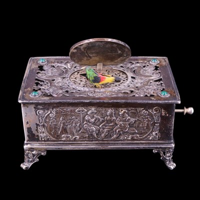 Lot 956 - A late 19th / early 20th Century German silver...