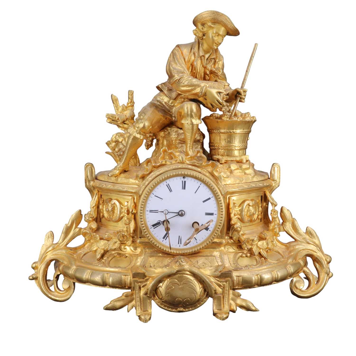 Lot 1475 - A late 19th / early 20th Century French ormolu...
