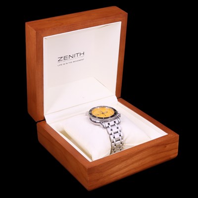 Lot 1283 - A Zenith El Primero automatic chronograph...