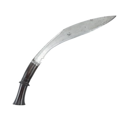 Lot 598 - A long and slender Indian / Nepalese kukri...