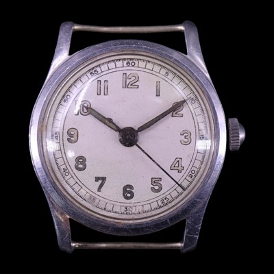 Lot 1120 - A Second World War British Army ATP wristwatch,...