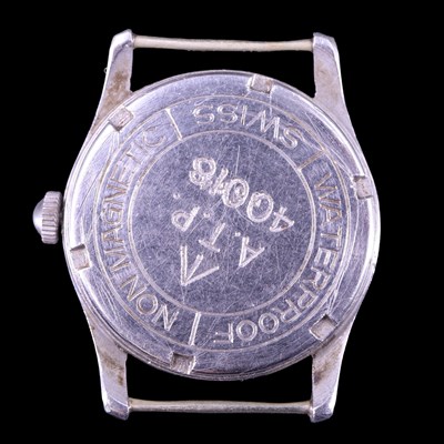 Lot 1120 - A Second World War British Army ATP wristwatch,...