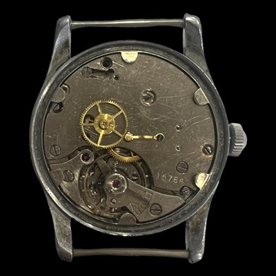 Lot 1120 - A Second World War British Army ATP wristwatch,...