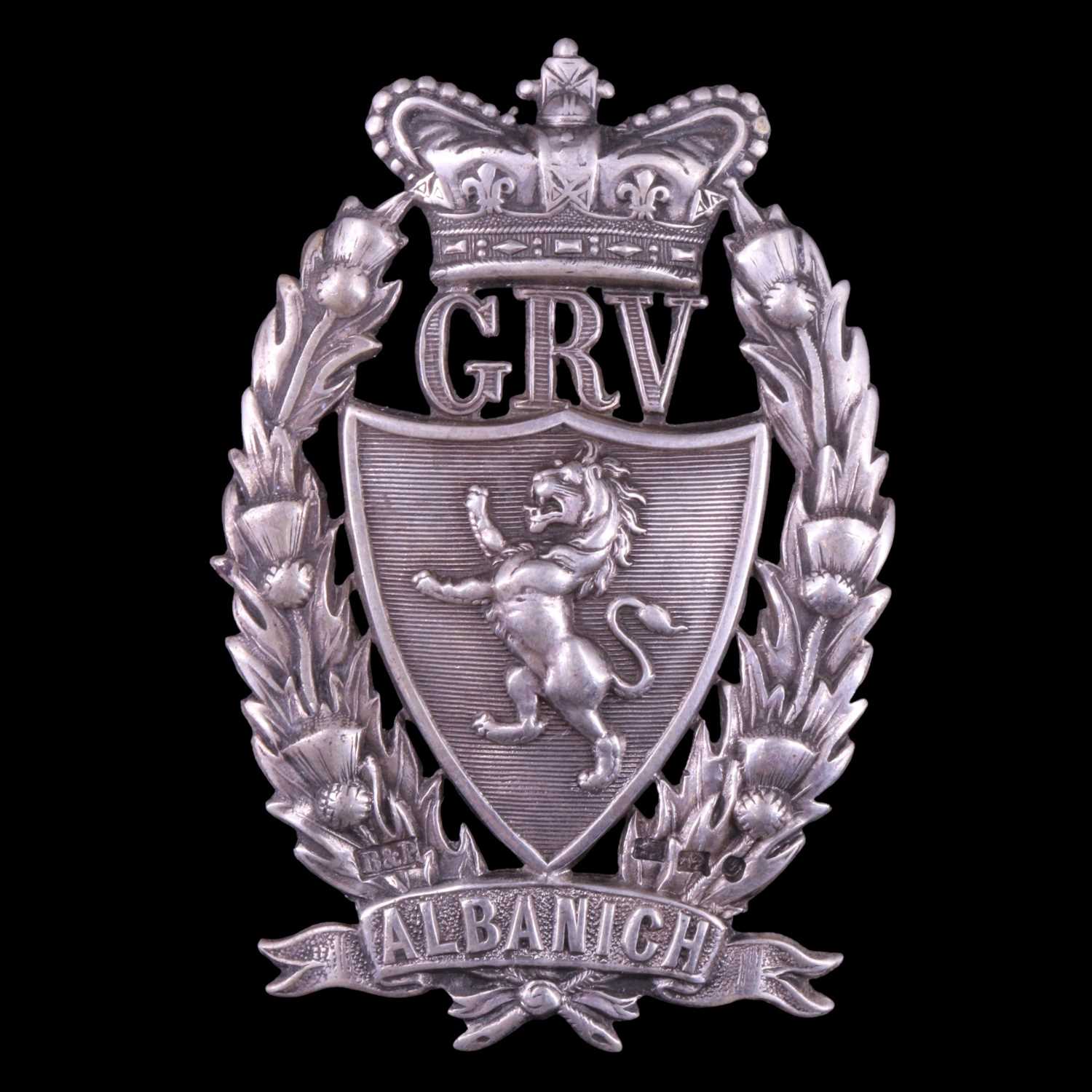 Lot 30 - A Victorian Galloway Rifle Volunteers...