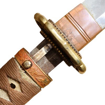 Lot 362 - An Imperial Japanese Army officer's shin gunto...