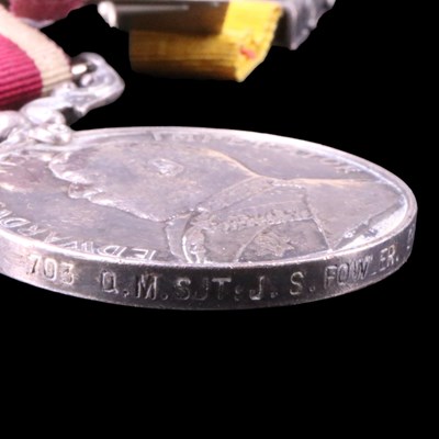 Lot 9 - A Victorian and Great War campaign and long...