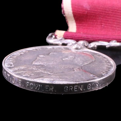 Lot 9 - A Victorian and Great War campaign and long...