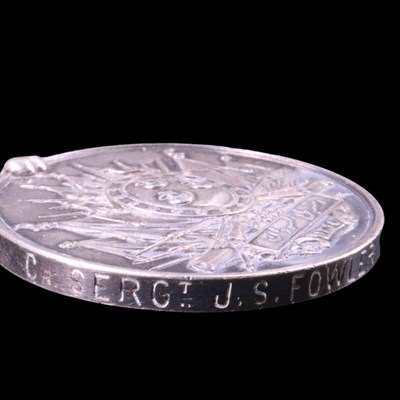 Lot 9 - A Victorian and Great War campaign and long...