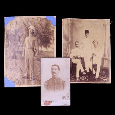 Lot 9 - A Victorian and Great War campaign and long...
