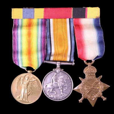 Lot 9 - A Victorian and Great War campaign and long...