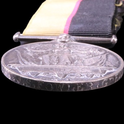 Lot 9 - A Victorian and Great War campaign and long...
