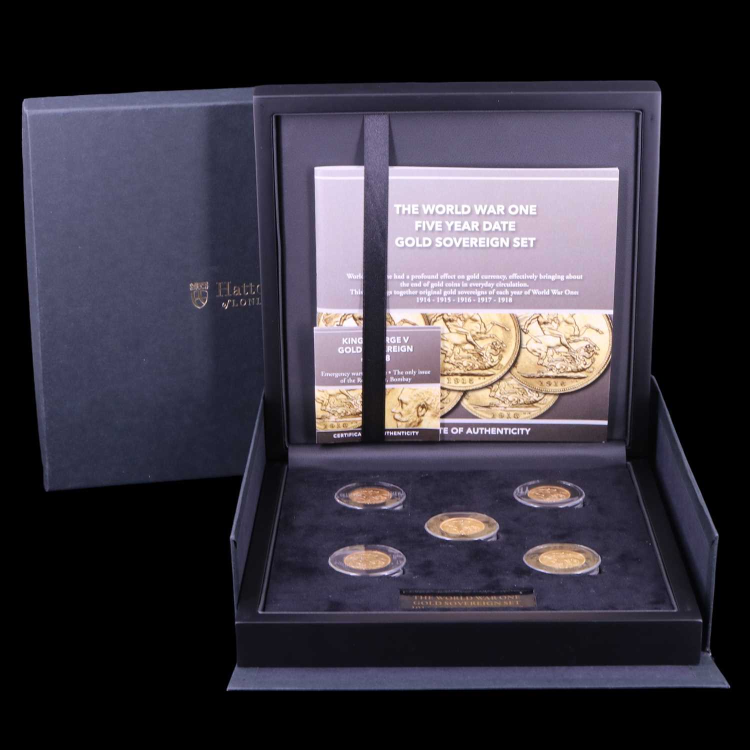 Lot 940 - The "World War One Five Year Date Gold...