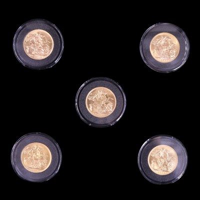Lot 940 - The "World War One Five Year Date Gold...