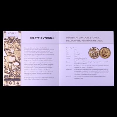 Lot 940 - The "World War One Five Year Date Gold...