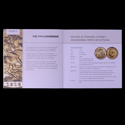 Lot 940 - The "World War One Five Year Date Gold...