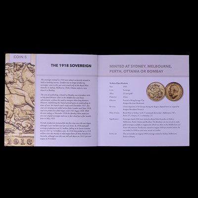 Lot 940 - The "World War One Five Year Date Gold...
