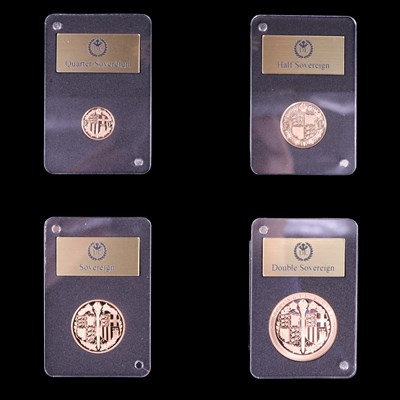 Lot 941 - A four coin "Strength & Stay - Seven Decades...