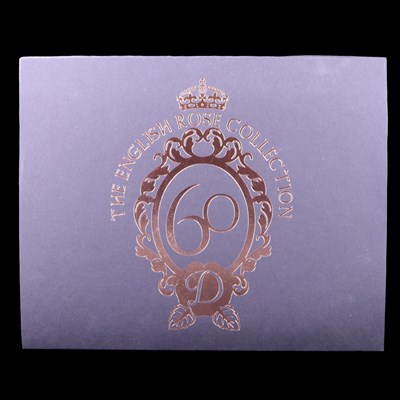 Lot 942 - A "Diana 60 The English Rose", four gold coins...