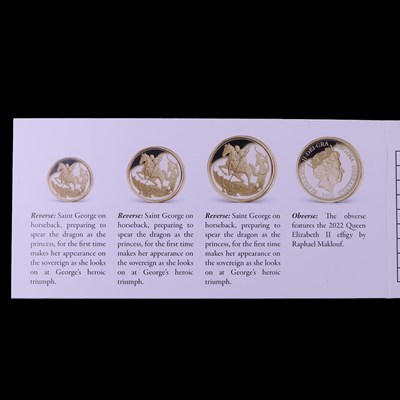 Lot 943 - A 2022 Proof Sovereign Four Coin Set,...